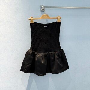 Miu Miu strapless puffy dress